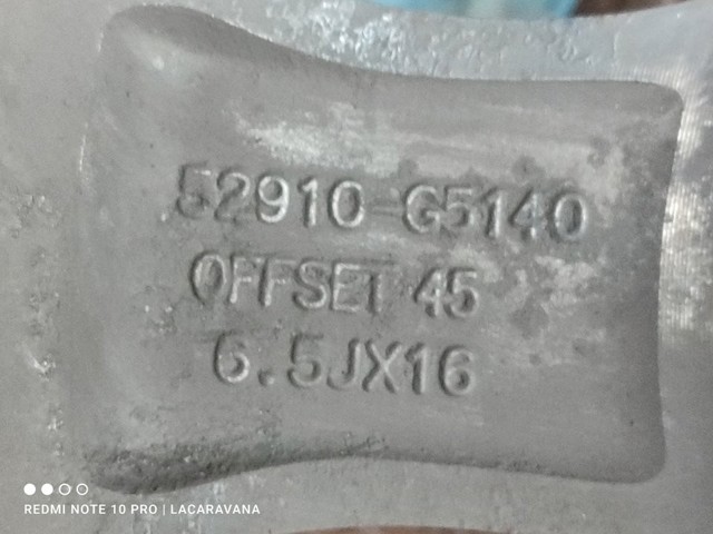 52910G5140 HYUNDAI Диски колесные литые (легкосплавные, титановые) купить в Харьков