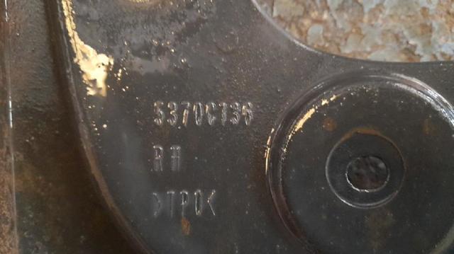 5370C136 Брызговик задний правый купить Житомир