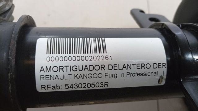 RENAULT 543020503R Амортизатор передний в наличии Полтава