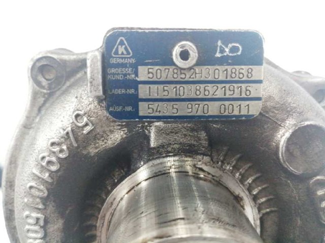 Turbocompressor para renault clio grandtour (kr0/1_) (2008-...) 1.5 dci (kr0f) k9kt766 54359700011