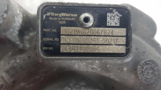 NISSAN 54389700005 Турбина в наличии Винница