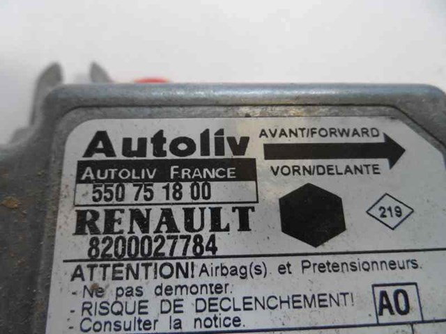 RENAULT 550751800 Модуль-процессор управления подушкой безопасности (ЭБУ AIRBAG) в наличии Ужгород