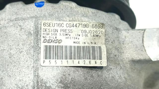 55111426AC CHRYSLER Компрессор кондиционера купить в Черновцы