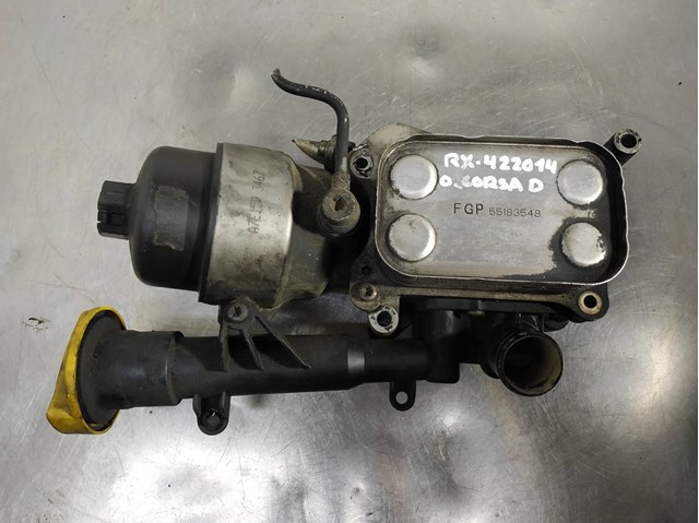 Resfriador de óleo do motor para Opel Corsa D 1.3 CDTI (L08, L68) Z13DTH 55183548