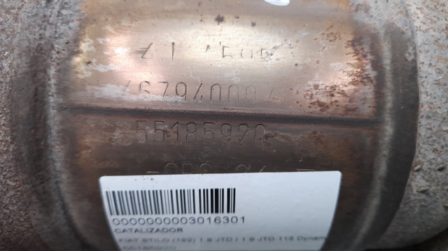 55185920 Катализатор купить Ужгород