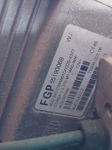 55190069 OPEL Блок управления двигателем купить в Каменское
