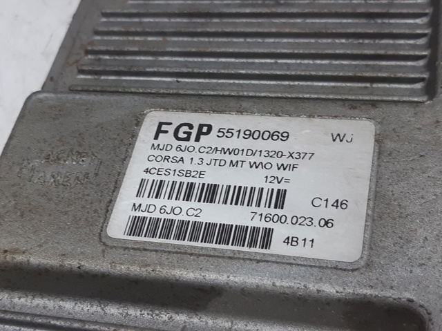 55190069 OPEL Модуль управления (ЭБУ) двигателем купить в Павлоград