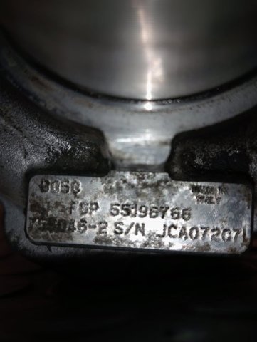 55196766 GM Турбина купить в Кривой Рог