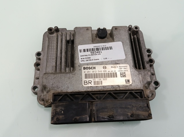 OPEL 55198922 Блок управления двигателем в наличии Кривой Рог