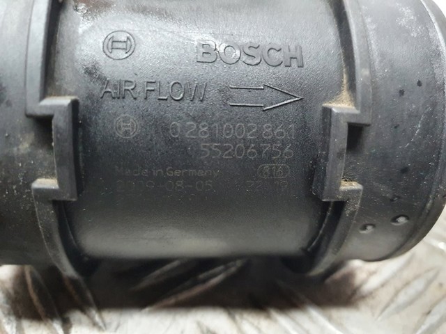 55206756 FIAT Датчик потока (расхода) воздуха, расходомер M.A.F. - (Mass Airflow) купить в Запорожье