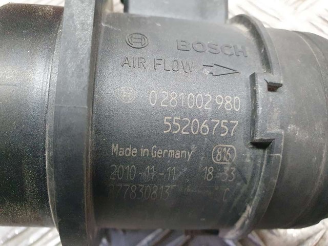 55206757 Датчик потока (расхода) воздуха, расходомер M.A.F. - (Mass Airflow) купить Кривой Рог