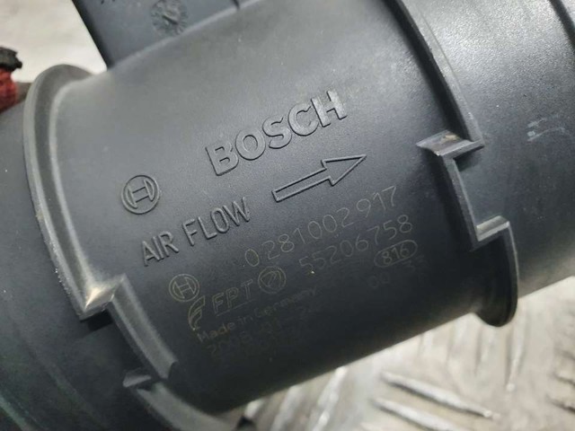FIAT 55206758 Датчик потока (расхода) воздуха, расходомер M.A.F. - (Mass Airflow) в наличии Каменское