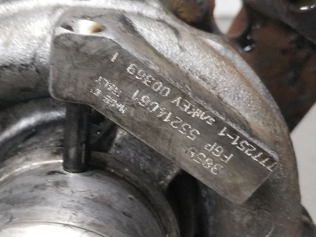 FIAT 55214061 Турбина в наличии Тернополь