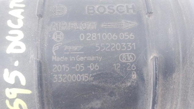 55220331 FIAT Датчик потока (расхода) воздуха, расходомер M.A.F. - (Mass Airflow) купить в Тернополь