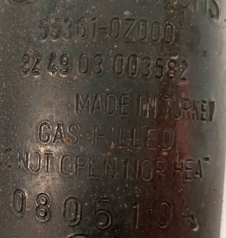553610Z000 Амортизатор задний правый купить Запорожье