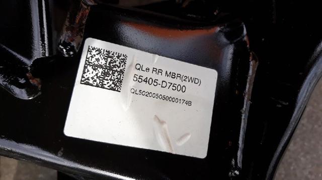 Viga de suspensão traseira (plataforma veicular) KIA Sportage 4 QL