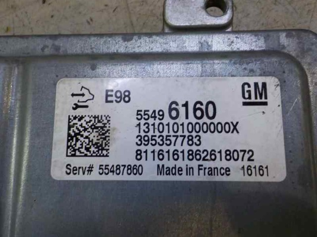 55487860 OPEL Модуль управления (ЭБУ) двигателем купить в Днепр