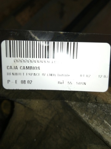 Caixa Automática de Mudança montada Renault Espace 4 JK0