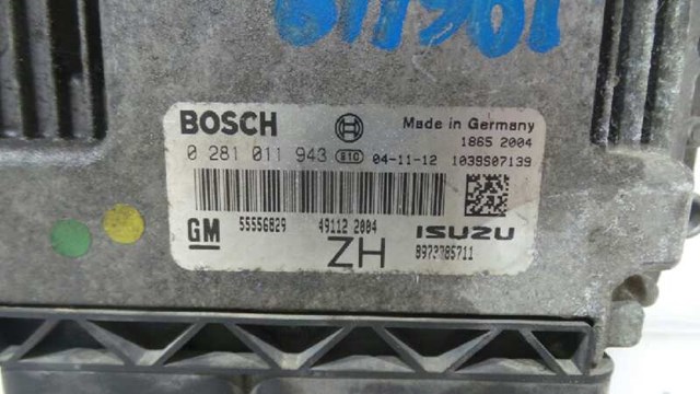 OPEL 55556829 Модуль управления (ЭБУ) двигателем в наличии Николаев
