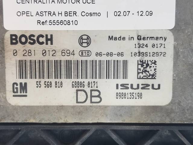 55560810 OPEL Модуль управления (ЭБУ) двигателем купить в Полтава