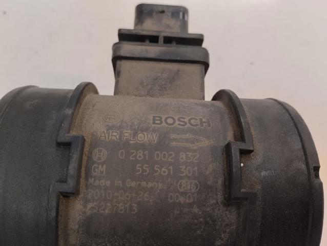 OPEL 55561301 Датчик потока (расхода) воздуха, расходомер M.A.F. - (Mass Airflow) в наличии Черкассы