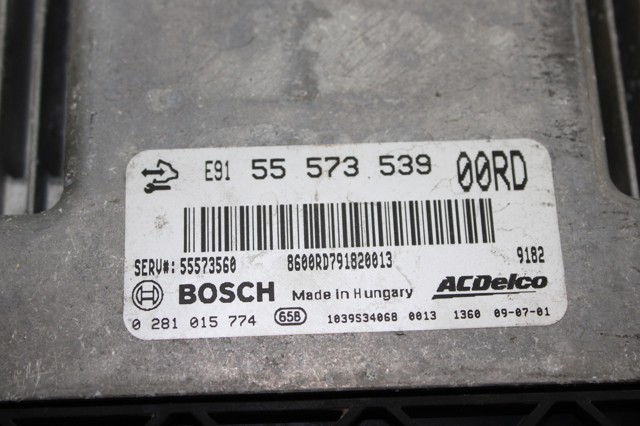 OPEL 55573539 Блок управления двигателем в наличии Сумы