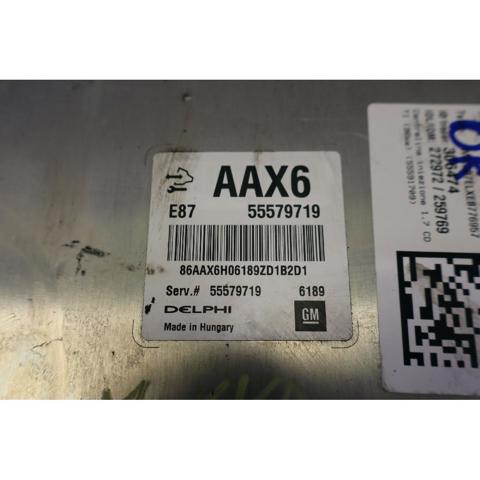 OPEL 55579719 Модуль управления (ЭБУ) двигателем в наличии Одесса