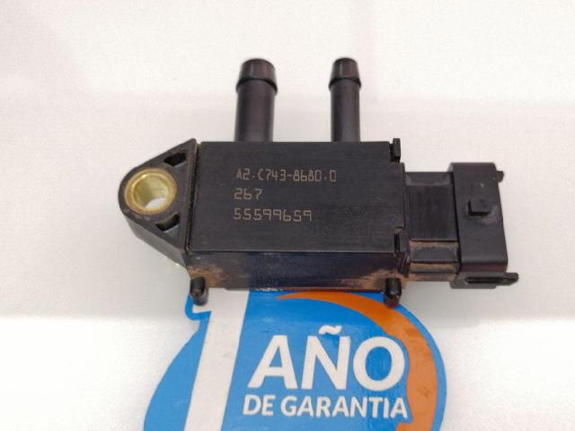 Sensor de pressão dos gases de escape 55599659 Opel