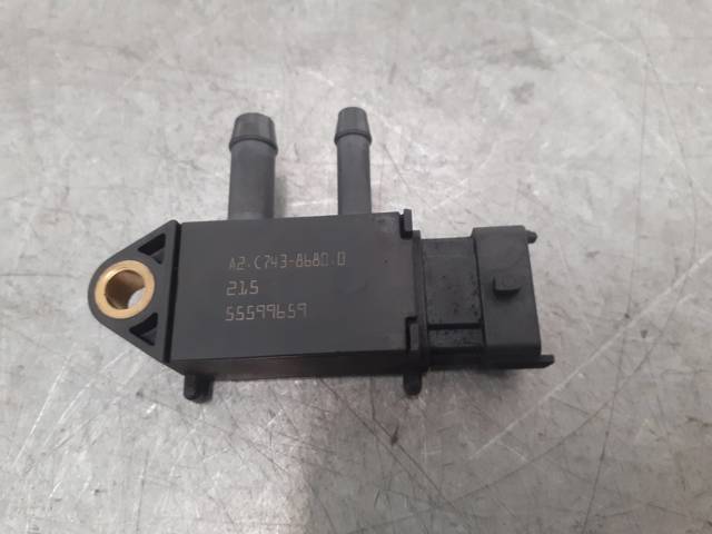 Sensor de pressão dos gases de escape 55599659 Opel