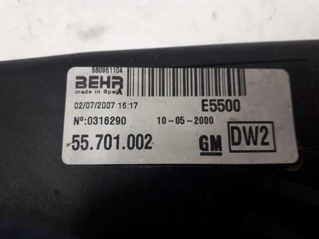 OPEL 55701410 Диффузор радиатора охлаждения, в сборе с мотором и крыльчаткой в наличии Ирпень