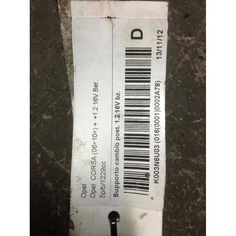 OPEL 55703436 Задняя опора двигателя в наличии Харьков