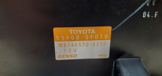 Unidade de controlo dos modos de aquecimento/condicionamento Toyota Corolla R10