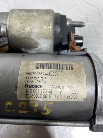 CHRYSLER 56029786AA Стартер в наличии Украина