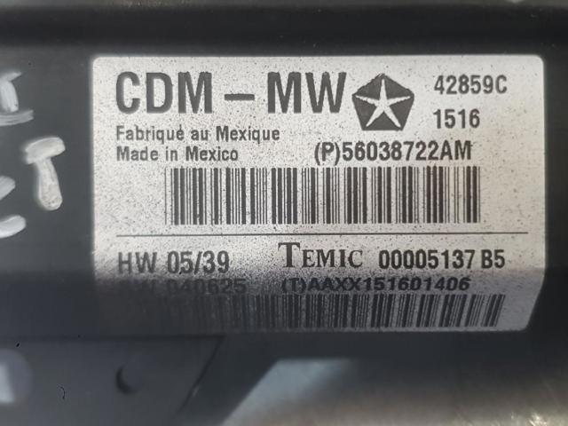 CHRYSLER 56038722AM в наличии Николаев