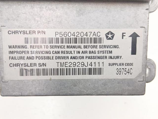 56042047AC CHRYSLER Модуль-процессор управления подушкой безопасности (ЭБУ AIRBAG) купить в Житомир