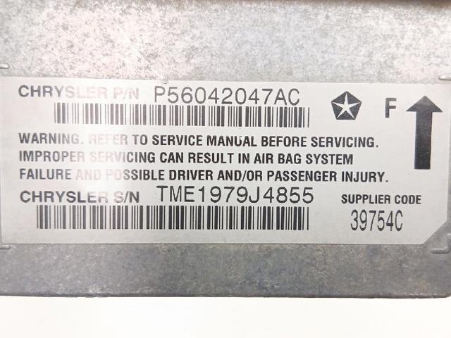CHRYSLER 56042047AC Модуль-процессор управления подушкой безопасности (ЭБУ AIRBAG) в наличии Тернополь