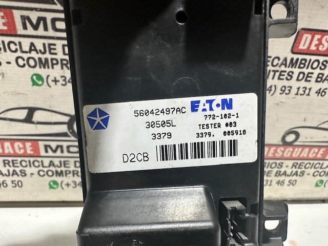 56042497AC CHRYSLER Кнопочный блок управления стеклоподъемником передний левый купить в Украина