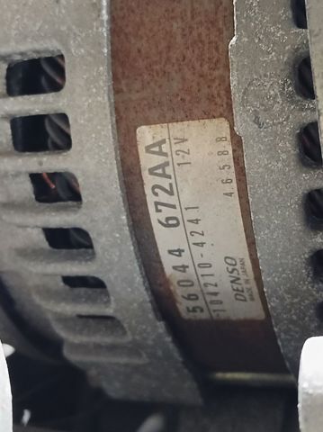 CHRYSLER 56044672AA Генератор в наличии Ирпень