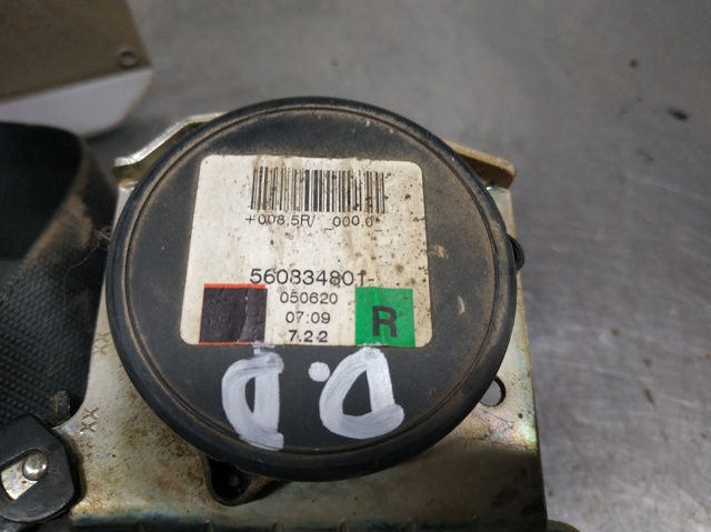 560834801 OPEL Ремень безопасности передний правый купить в Каменское