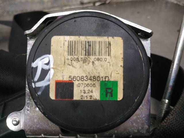 OPEL 560834801D Ремень безопасности передний правый в наличии Сумы