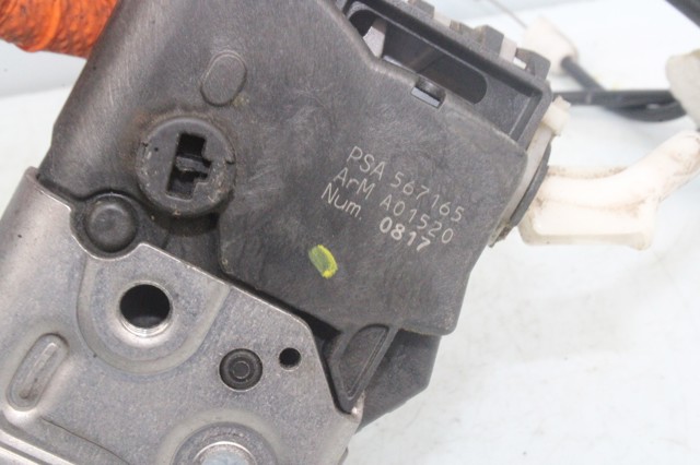 567165 PEUGEOT Замок двери задней левой купить в Ровно