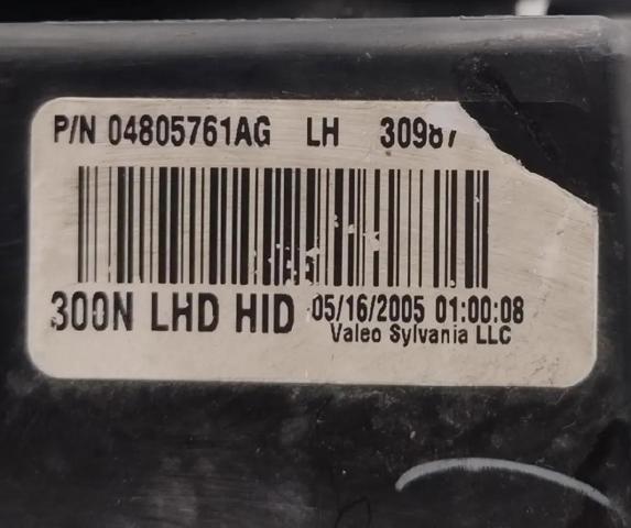 57010761AA CHRYSLER Фара левая купить в Хмельницкий