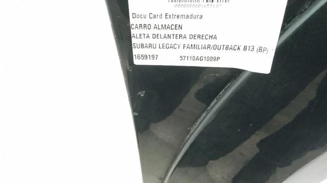 57110AG1009P Крыло переднее правое купить Житомир
