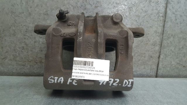 581802PA70 HYUNDAI Суппорт тормозной передний левый купить в Черновцы