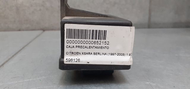 Relê das velas de incandescência 598126 PEUGEOT