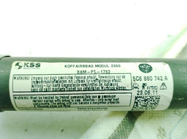 5C6880742A VAG Шторка боковая, правая купить в Одесса
