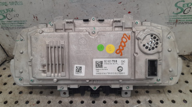VAG 5E3920770B Приборная доска (щиток приборов) в наличии Запорожье