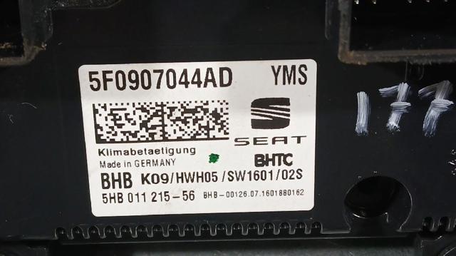 VAG 5F0907044AD Блок управления кондиционером в наличии Хмельницкий
