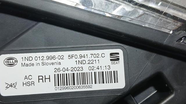 VAG 5F0941702C Фара противотуманная правая в наличии Киев