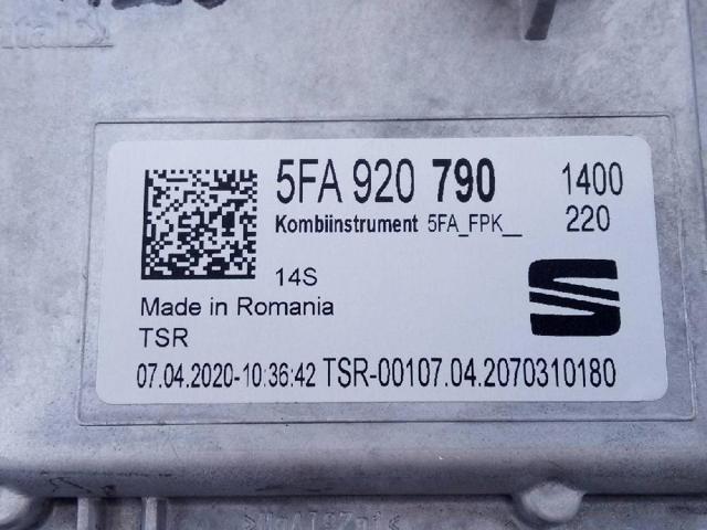 5FA920790 Панель приборов купить Тернополь